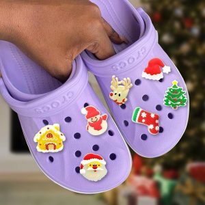 Vianočné svietiace ozdoby na obuv (7ks) | SHINETAGS