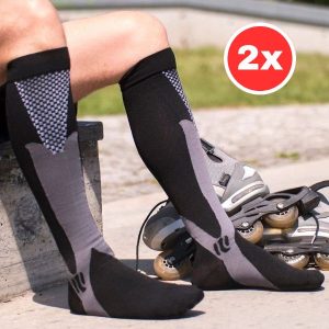 Unisex kompresné ponožky (2 páry) | PRESSOSOX