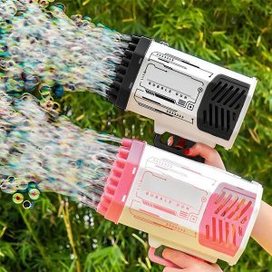 69-dierková LED bublifuková pištoľ | BUBBLEPUFF