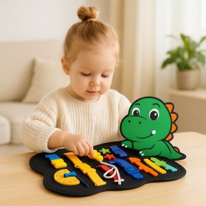 Súprava úloh Montessori pre batoľatá | DINOBOOK