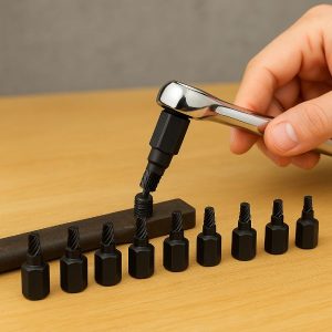 10-dielna sada vytahovákov skrutiek pre poškodené skrutky | SCREWX