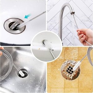 Flexibilná kefa na upchaté odtoky a potrubia | DRAINOVA