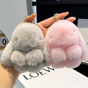 Prémiový prívesok na kľúče s králičkom | BUNNPY