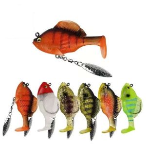 Súprava predmontovaných swimbait nástrah – 10 g, skrytý háčik, 6 kusov | FISOLOVKA