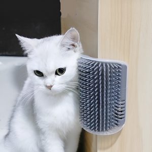 Masážna kefa pre mačky na samostatné česanie | CATGROOM