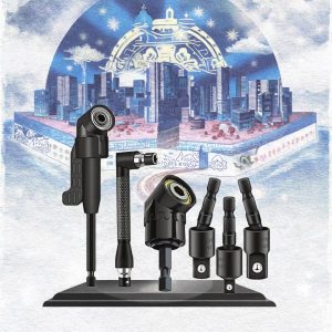 Uhlový adaptér na vŕtačku (6 ks/súprava) | EZADAPT