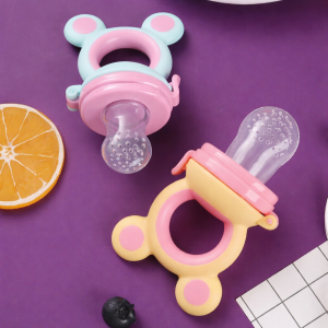 Silikónové kŕmidlo na ovocie pre bábätká bez BPA (3 veľkosti cumlíka) | FRUBEE