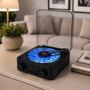 Retro 3 v 1 projektor oceánskych vĺn, Bluetooth reproduktor a LED náladové svetlo | VIVAPLAY
