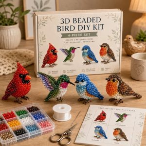 DIY sada na výrobu zvieratiek z korálikov (4 ks) | ANIBEAD