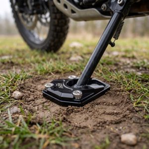 Parkovacia podložka pod bočný stojan motocykla | BIKEPAD