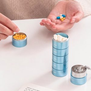 Vodotesný týždenný organizér na tabletky | WEEKDOSE