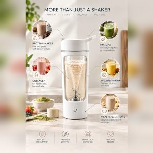 Elektrická samomiešacia fľaša, 650 ml | PROSHAKER